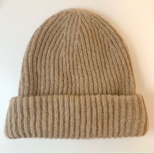 ❄️H&M Brown/Tan Winter Woven Beanie Snow Hat
